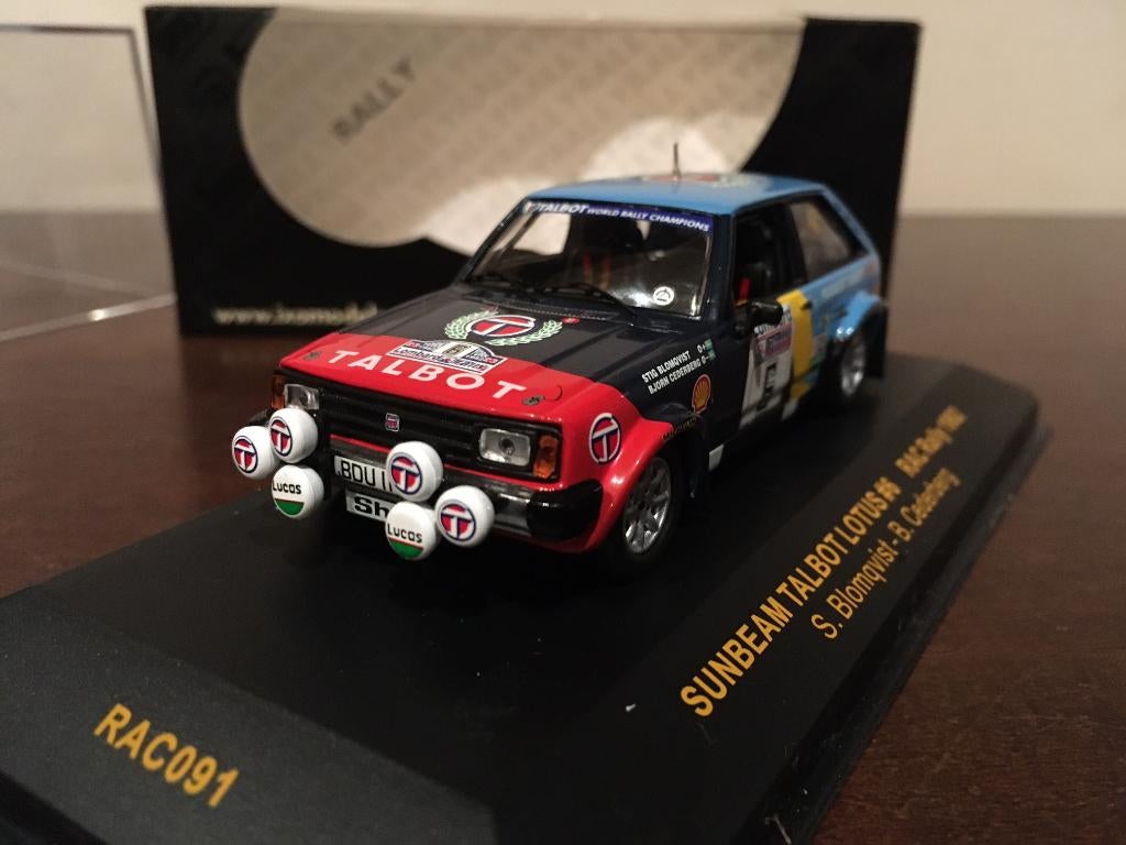 Talbot Lotus Sunbeam stig Blomqvist Rac Rally 82, Ophalen, Nieuw, Auto