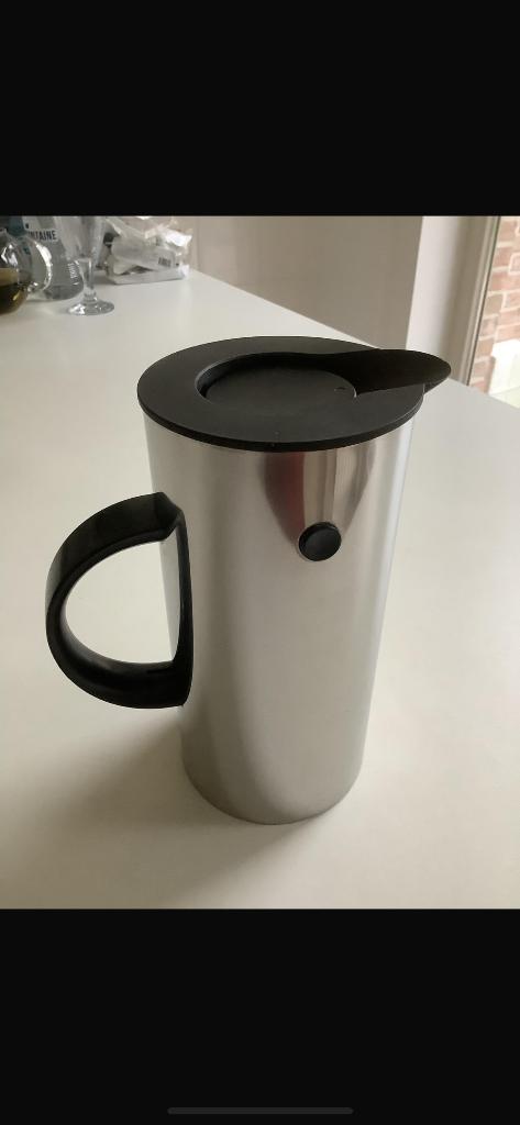 Prachtige design koffie thermoskan STELTON, Ophalen, Gebruikt