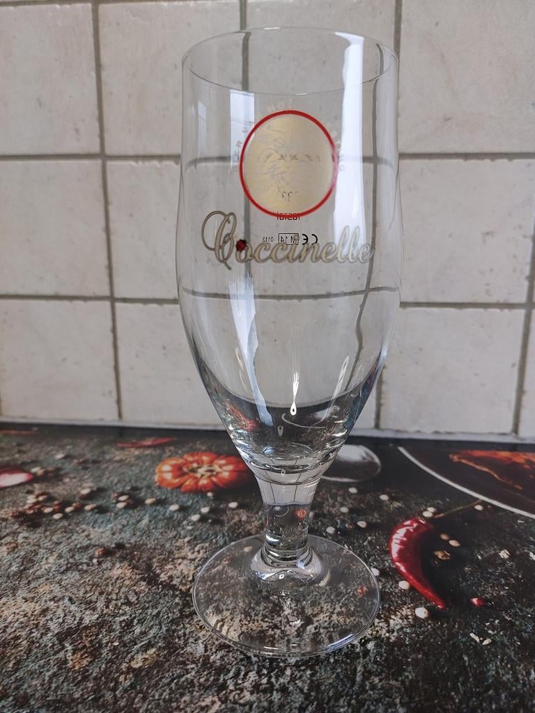Verre à bière Coccinelle Hasselt, Enlèvement ou Envoi, Comme neuf, Verre à bière