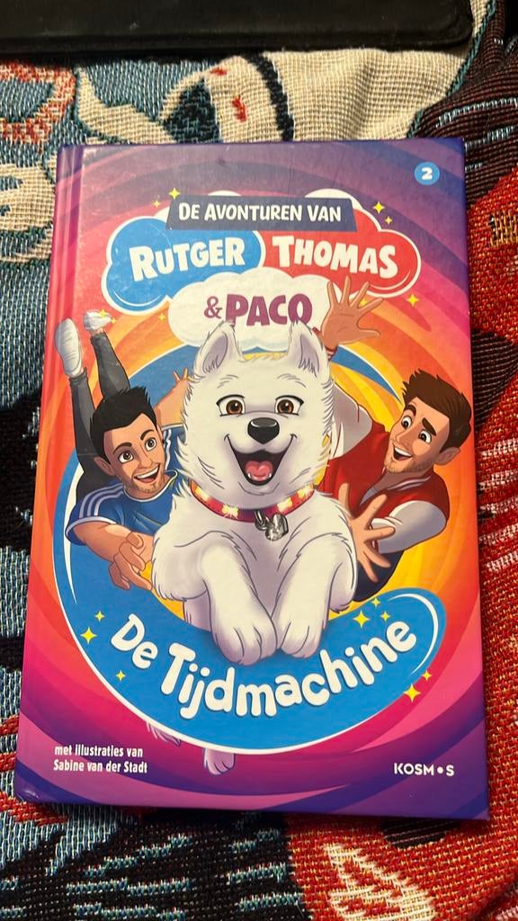 Rutger Vink - De Tijdmachine, Verzenden, Zo goed als nieuw, Rutger Vink; Thomas van Grinsven