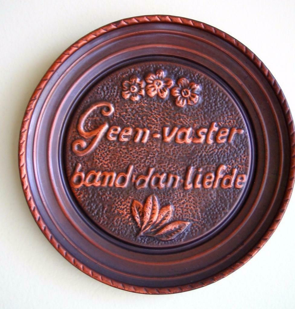 Bord Geen vaster band dan Liefde, Ophalen of Verzenden