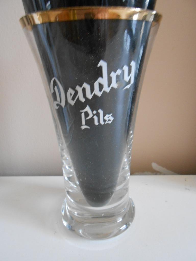Bierglas Dendry Pils , brouwerij Dendria uit Geraardsbergen., Verzamelen, Ophalen of Verzenden
