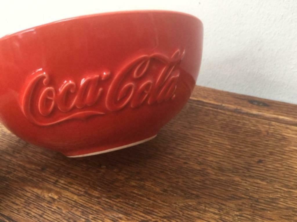 Aardewerk coca cola schaal, Ophalen of Verzenden, Gebruikt