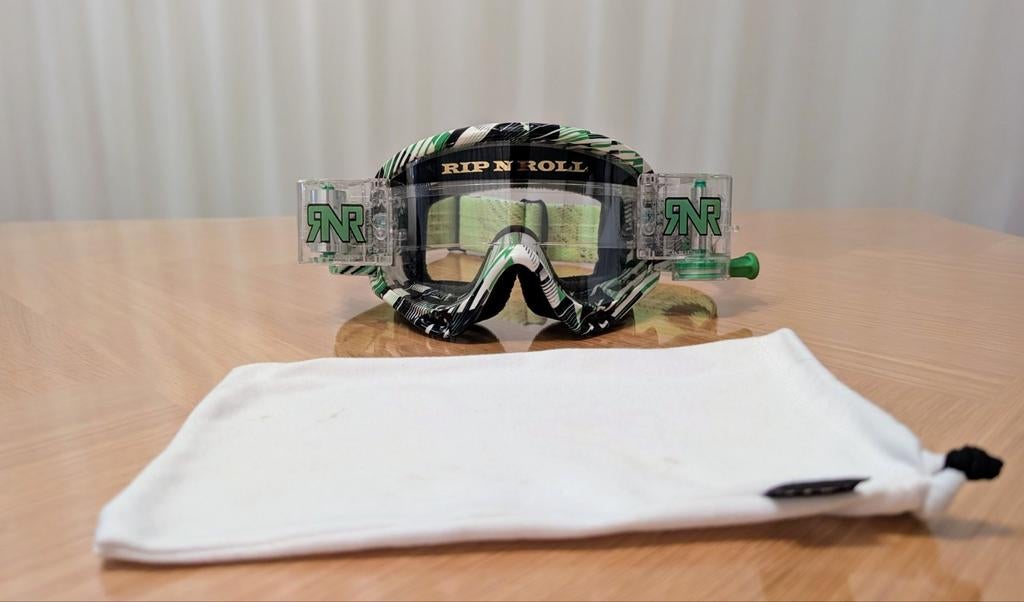 Oakley MX goggles met RipNRoll systeem en opbergzakje, Ophalen of Verzenden, Zo goed als nieuw, Oakley