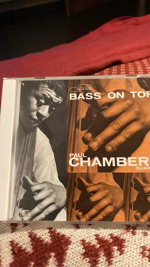 Paul Chambers Quartet- Bass On Top, Ophalen of Verzenden, Zo goed als nieuw