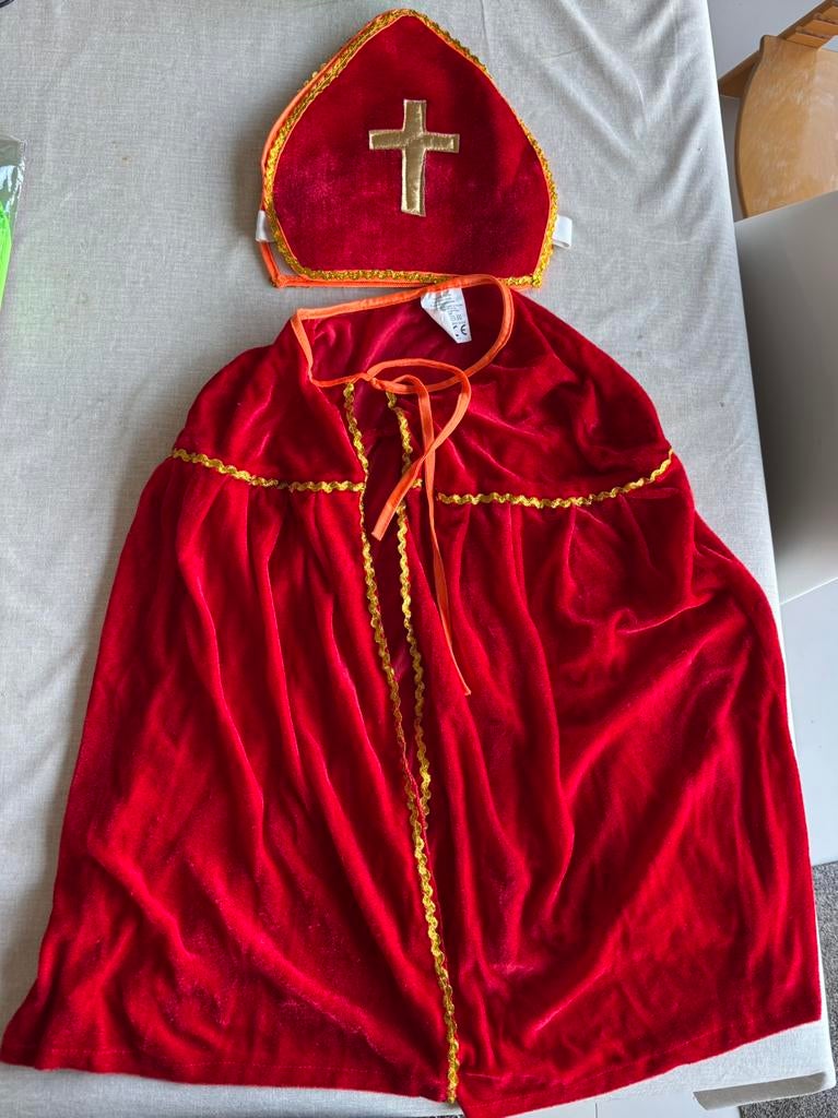 Sinterklaas kostuum maat 3-4 jaar, Ophalen, Zo goed als nieuw