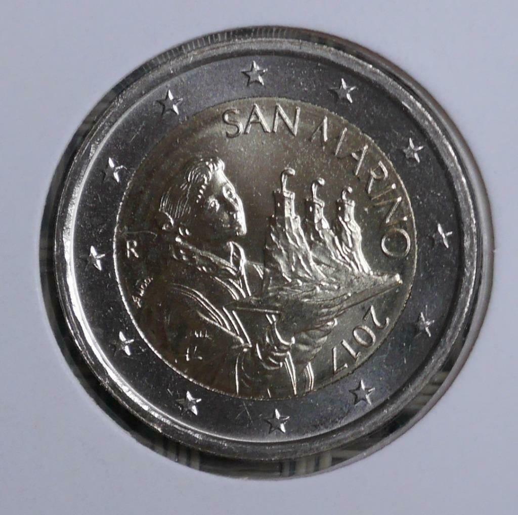 2 euro Saint Marin 2017 UNC, Enlèvement ou Envoi, Saint-Marin, 2 euros, Série