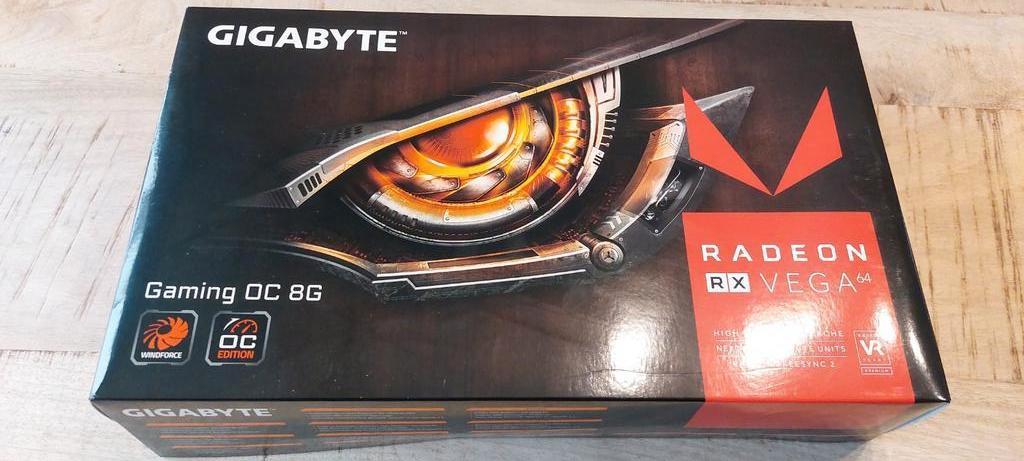 Gigabyte Radeon RX VEGA 64 GAMING OC 8G, Computers en Software, Videokaarten, PCI-Express 3, AMD, HDMI, Ophalen of Verzenden