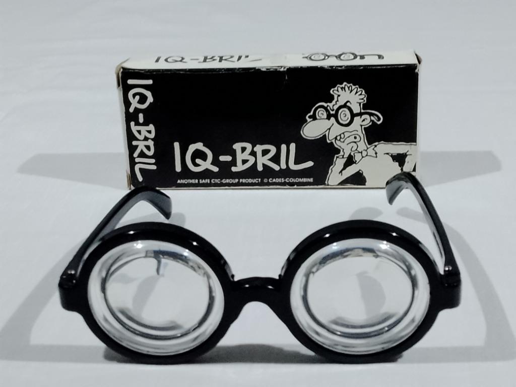 IQ-Bril - Lunettes D'Intello, Enlèvement ou Envoi, Utilisé, Farces et Attrapes