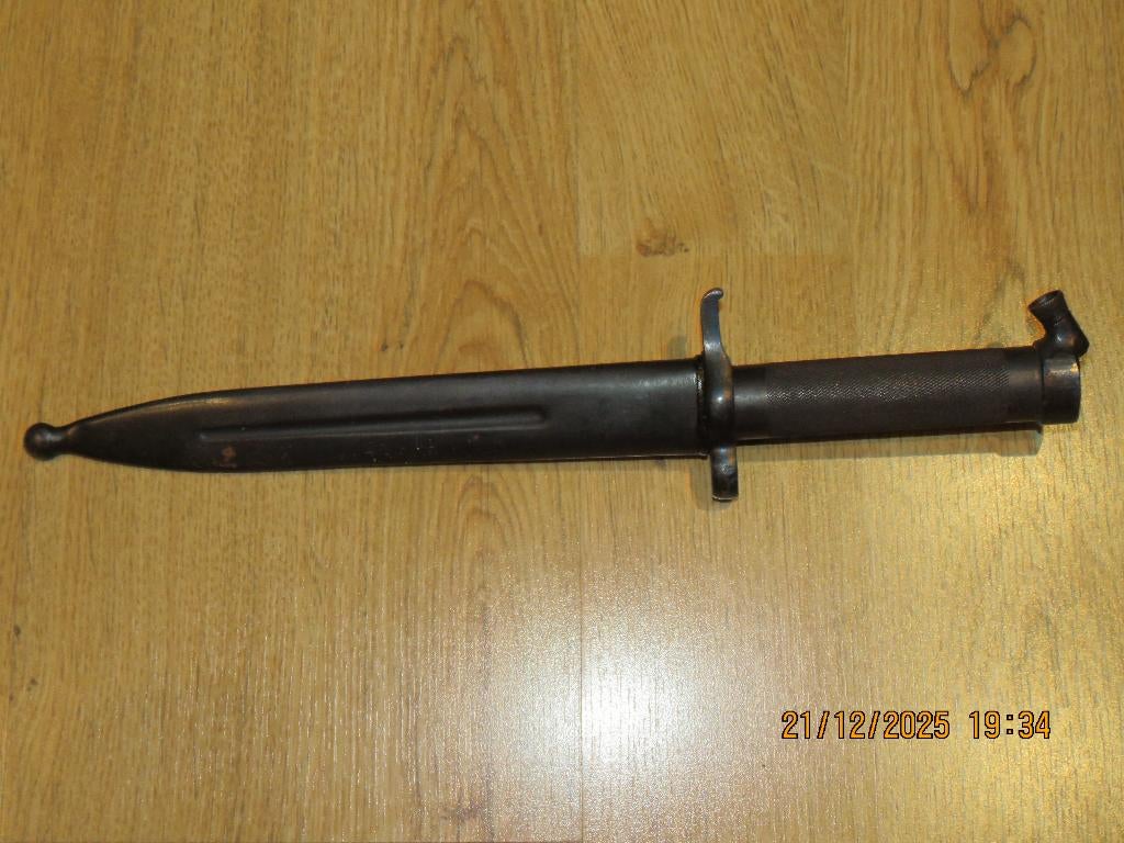 Baïonnette suédoise M1896 de la Seconde Guerre mondiale, Enlèvement ou Envoi, Armée de terre, Couteau ou Poignard