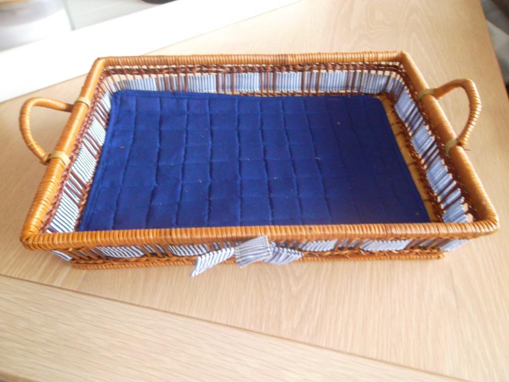 Panier rectangulaire 39 x 29 cm, Enlèvement ou Envoi, Neuf, Rectangulaire, Bois