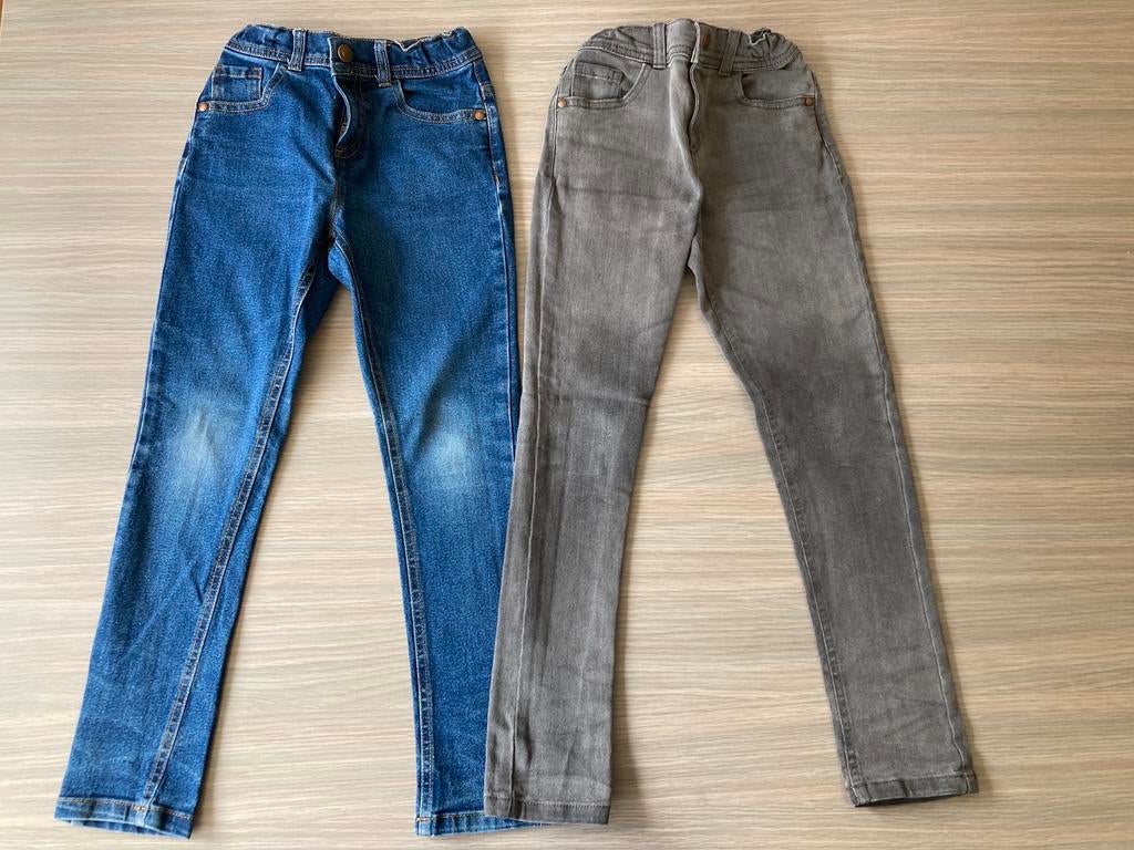 C&A broeken - slim fit - maat 128, Kinderen en Baby's, Kinderkleding | Maat 128, Broek, Gebruikt, C&A, Jongen of Meisje