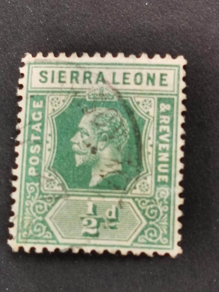 Sierra Leone 1912 - Roi George V, Enlèvement ou Envoi, Autres pays, Affranchi