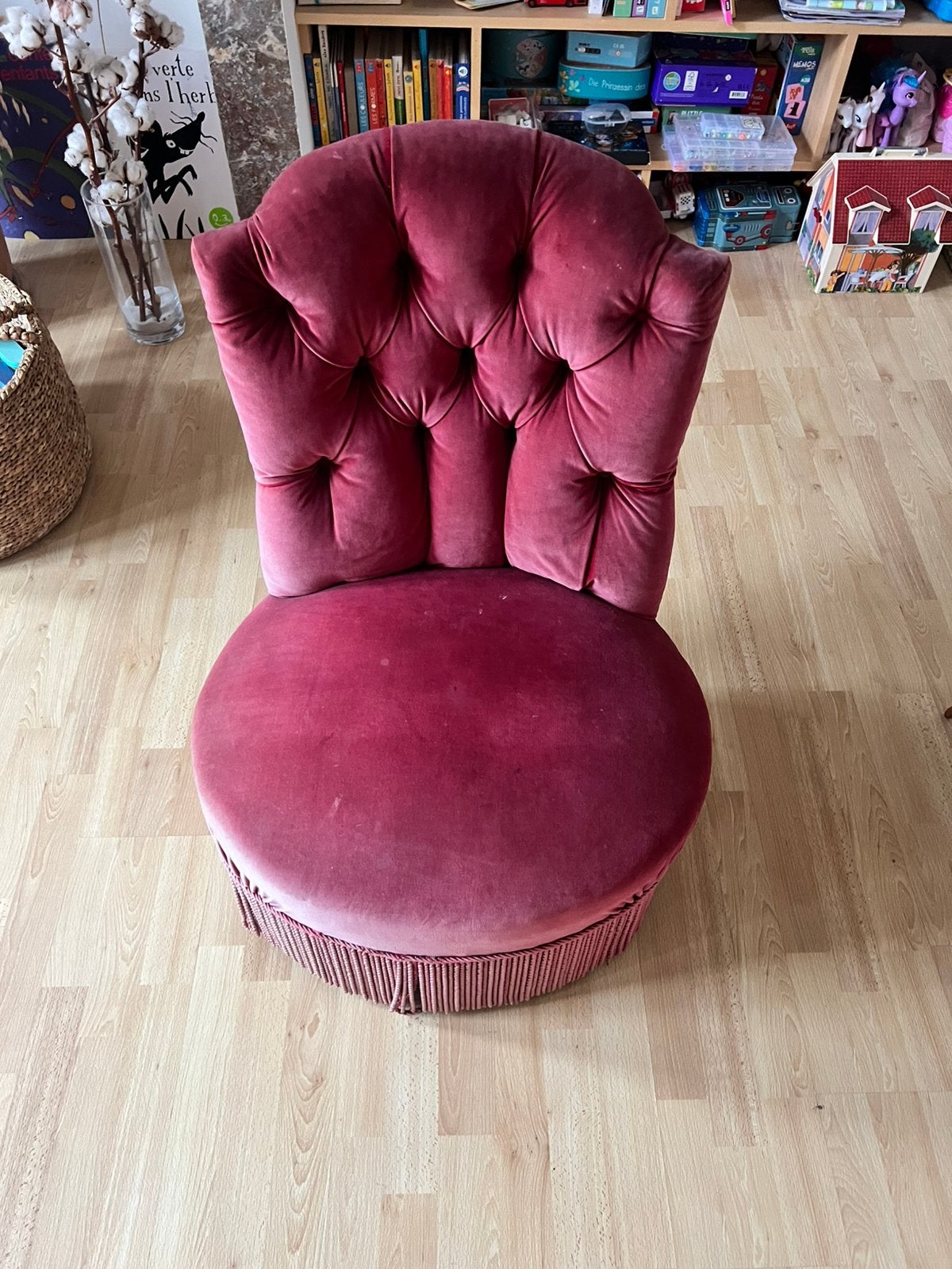 Chauffeuse vintage, Moins de 75 cm, Enlèvement, Utilisé, 50 à 75 cm
