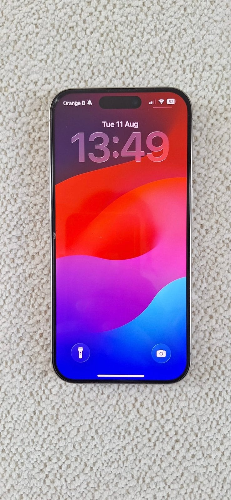 iPhone 15 Pro 256 Go – Très bon état, Enlèvement, Comme neuf, Gris, IPhone 15