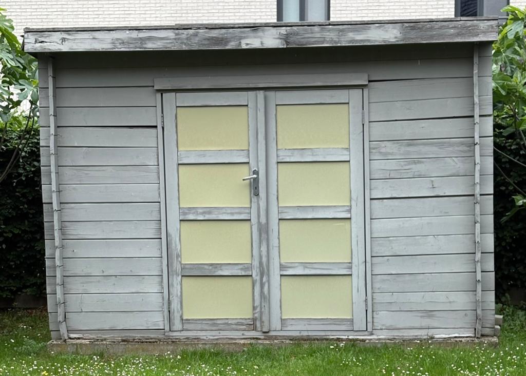 Om een houten tuinhuisje te geven, Ophalen, Gebruikt, Hout, Blokhut