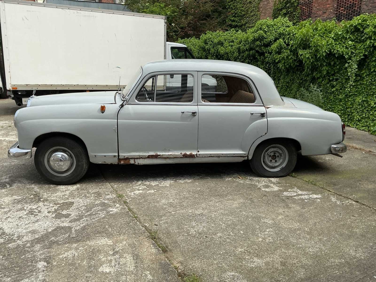 Mercedes Ponton 190D Oldtimer, Auto's, Oldtimers, Mercedes-Benz, Bedrijf, Te koop, Handgeschakeld