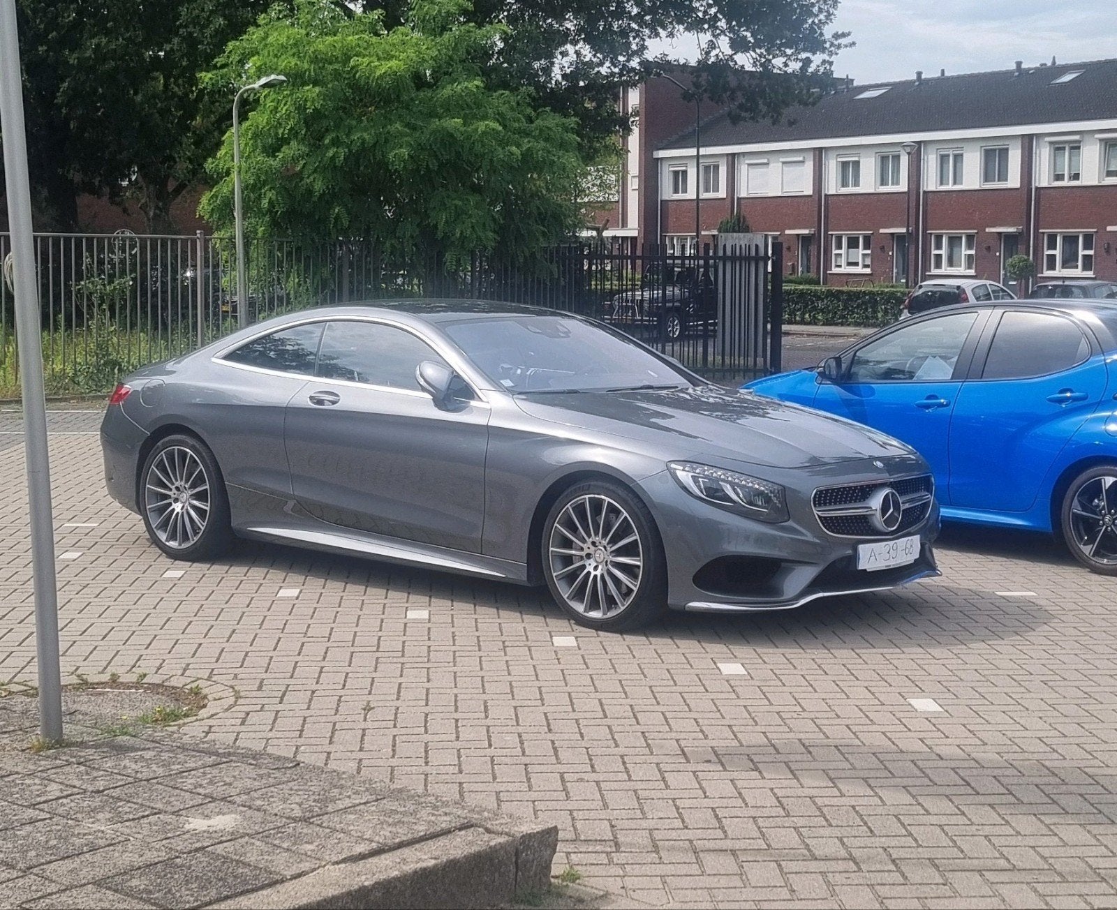 mercedes s klasse coupe s500 coupe 2016 9G full option, Autos, Mercedes-Benz, Argent ou Gris, Achat, 460 kW, Euro 6