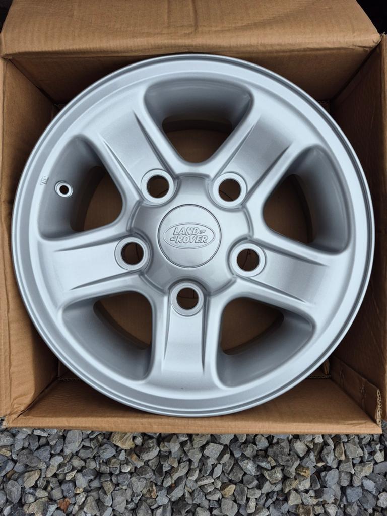 Jantes Alu " BOOST" LAND ROVER DEFENDER., Enlèvement