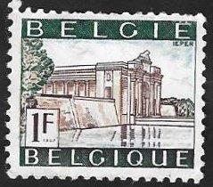 1 Postzegel Ieper Menenpoort België 1967 Toerisme, Enlèvement ou Envoi, Non oblitéré, Timbre-poste, Neuf