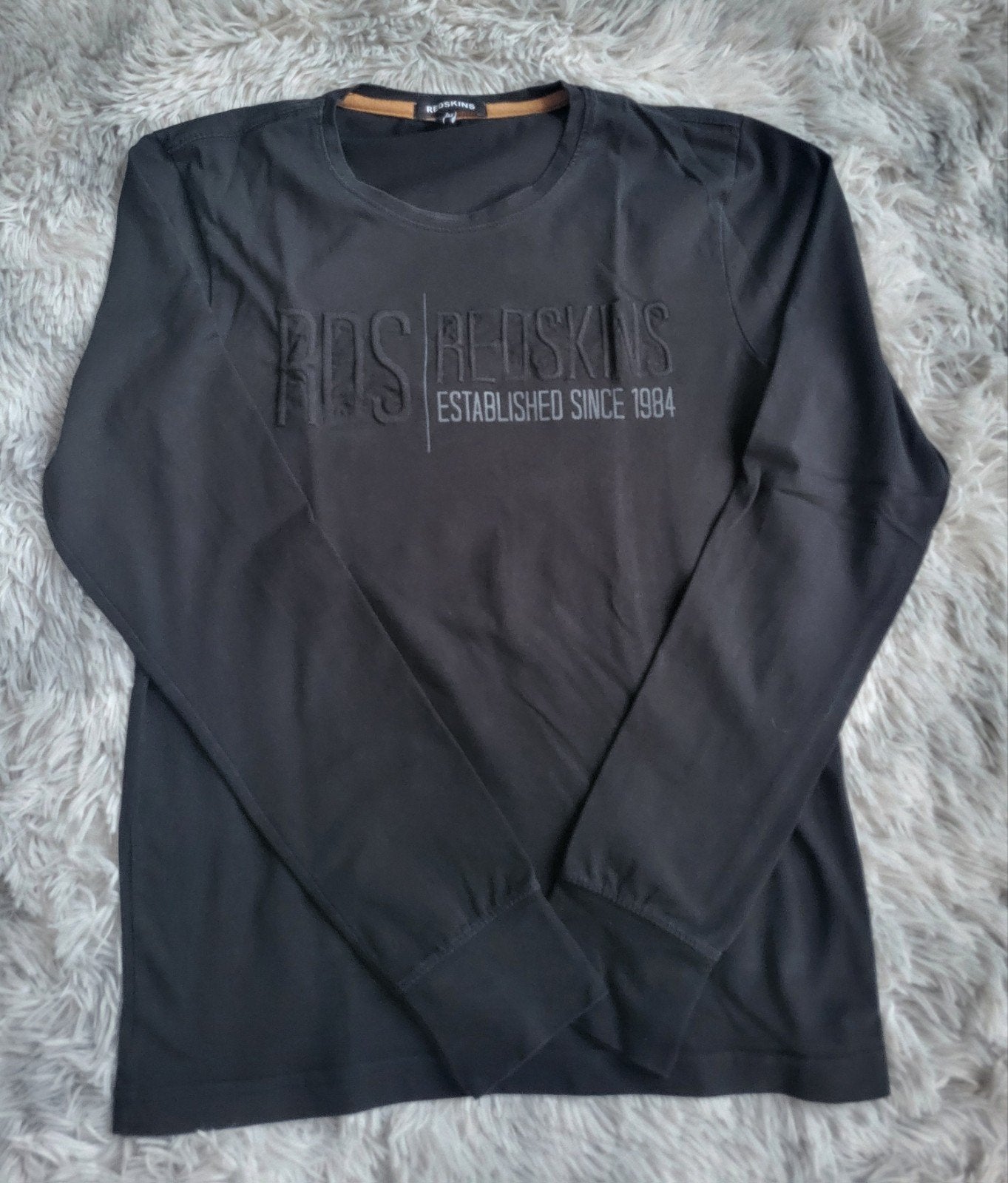 T-shirt Manches Longues Redskins – Modèle Wes Cal-West – M, Porté, Taille 48/50 (M), Envoi, Redskins