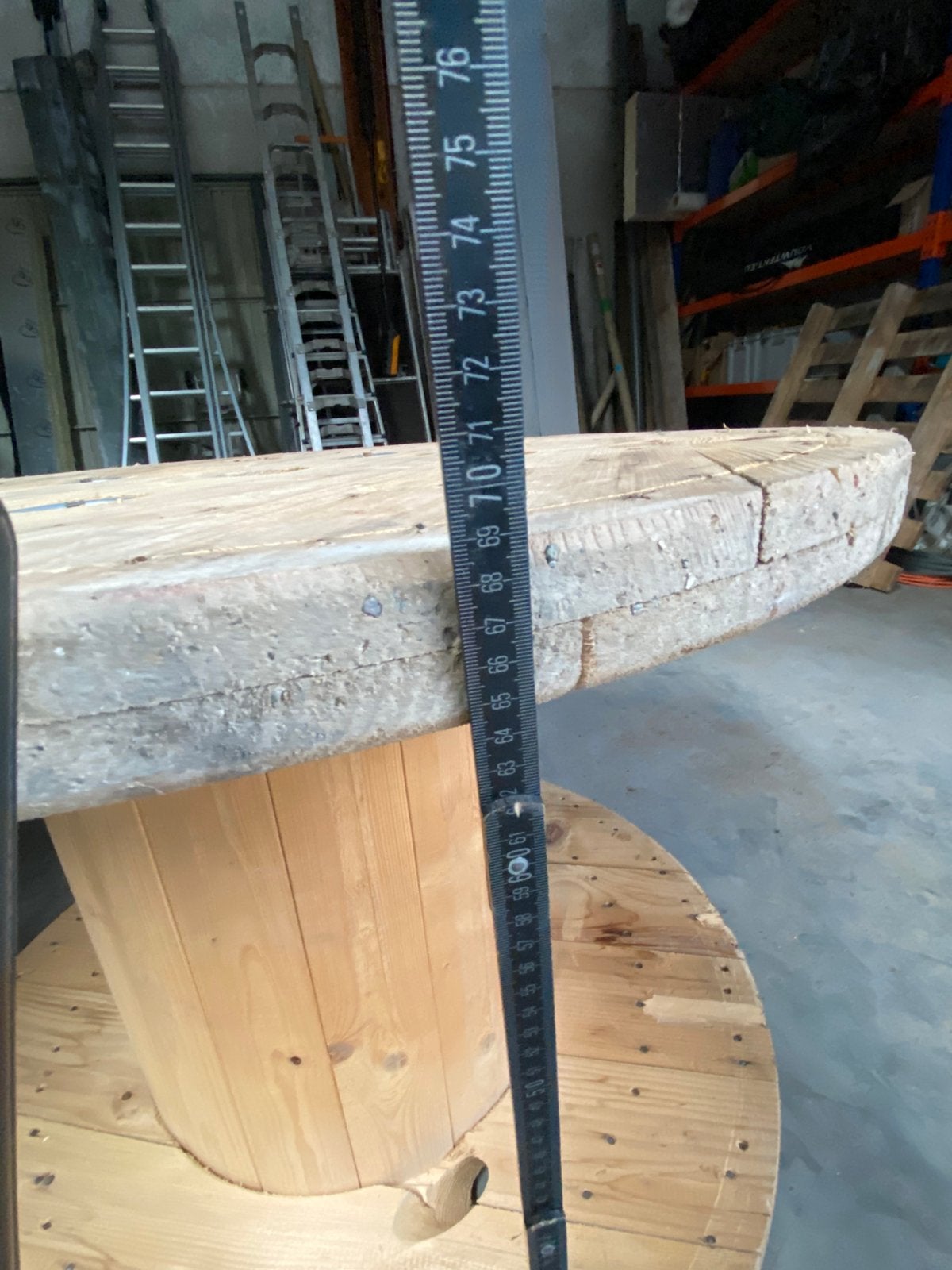 Houten haspel, Jardin & Terrasse, Enlèvement, Comme neuf