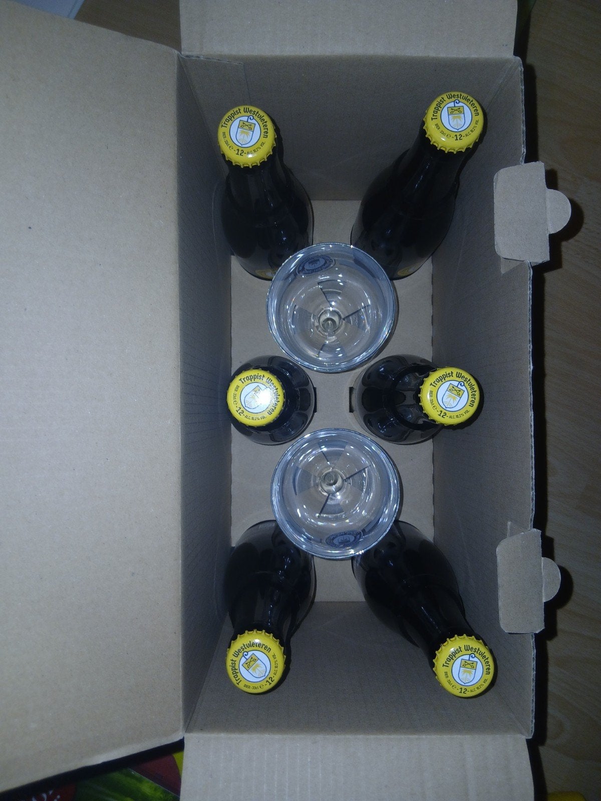 Bier trappist West vleteren 12 cadeau set, Ophalen of Verzenden