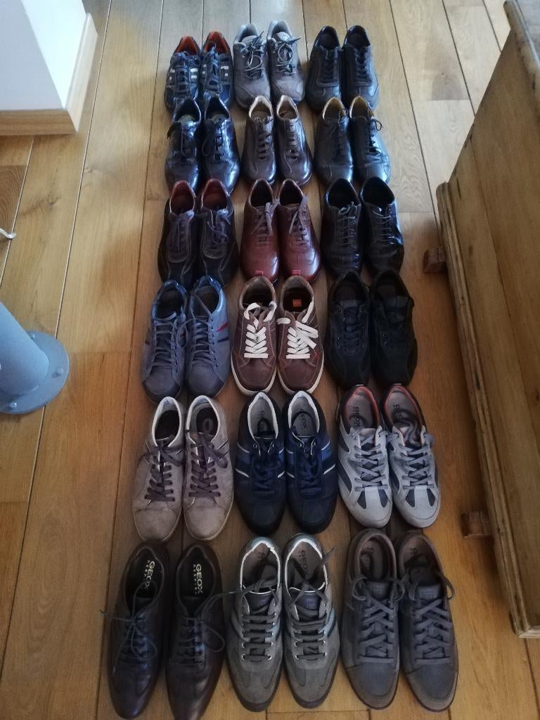 IN BESLAG TE NEMEN: SET SCHOENEN IN ZEER GOEDE STAAT, Ophalen, Overige kleuren, Overige typen, GEOX