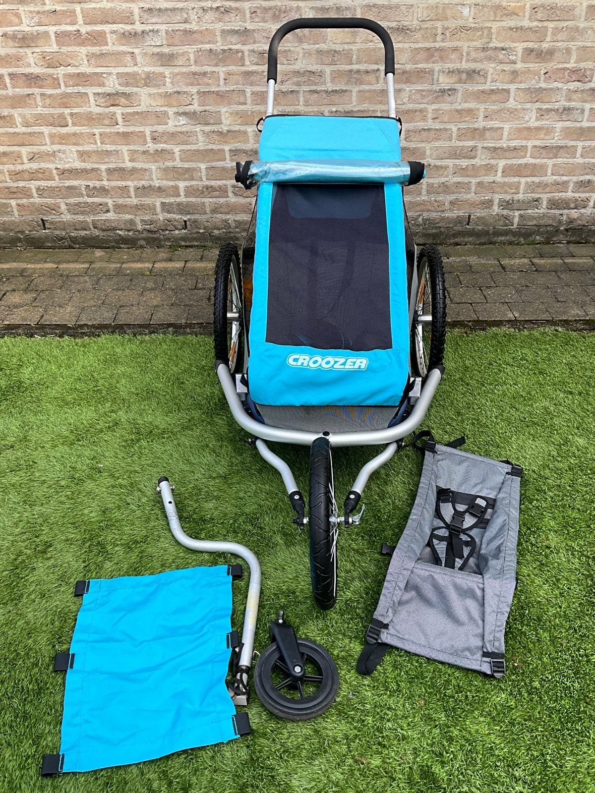 Croozer Kid pour 1 remorque à vélo et hamac, 40 à 60 kg, Pliable, Comme neuf, Enlèvement