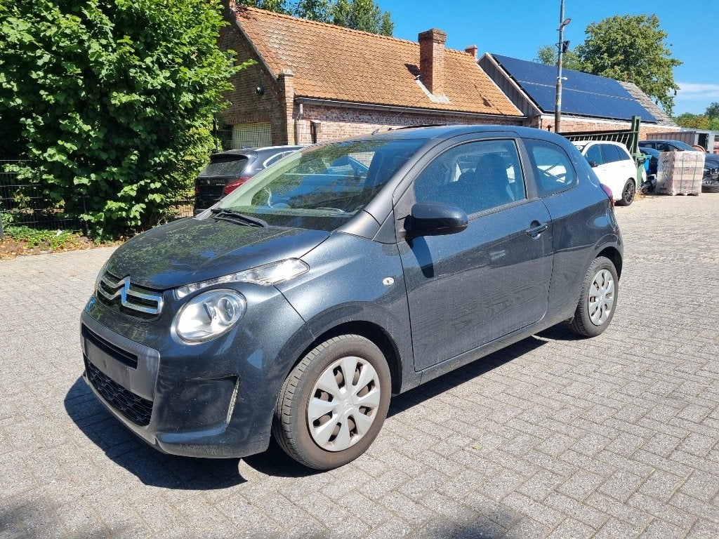 Citroen C1 1.0 VTI Airco 2018 101000 KM schade, Autos, Argent ou Gris, Achat, Euro 6, C1