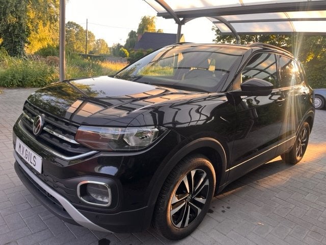 Volkswagen T-Cross tsi 110 pk United,Camera,Adaptive cruise, Auto's, Volkswagen, Voorwielaandrijving, 110 g/km, Zwart, Bedrijf