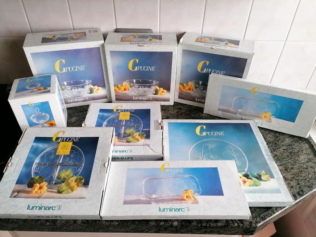 Nieuwe Luminarc Capucine / Te koop / 9 Stuks, Huis en Inrichting, Keuken | Servies, Ophalen