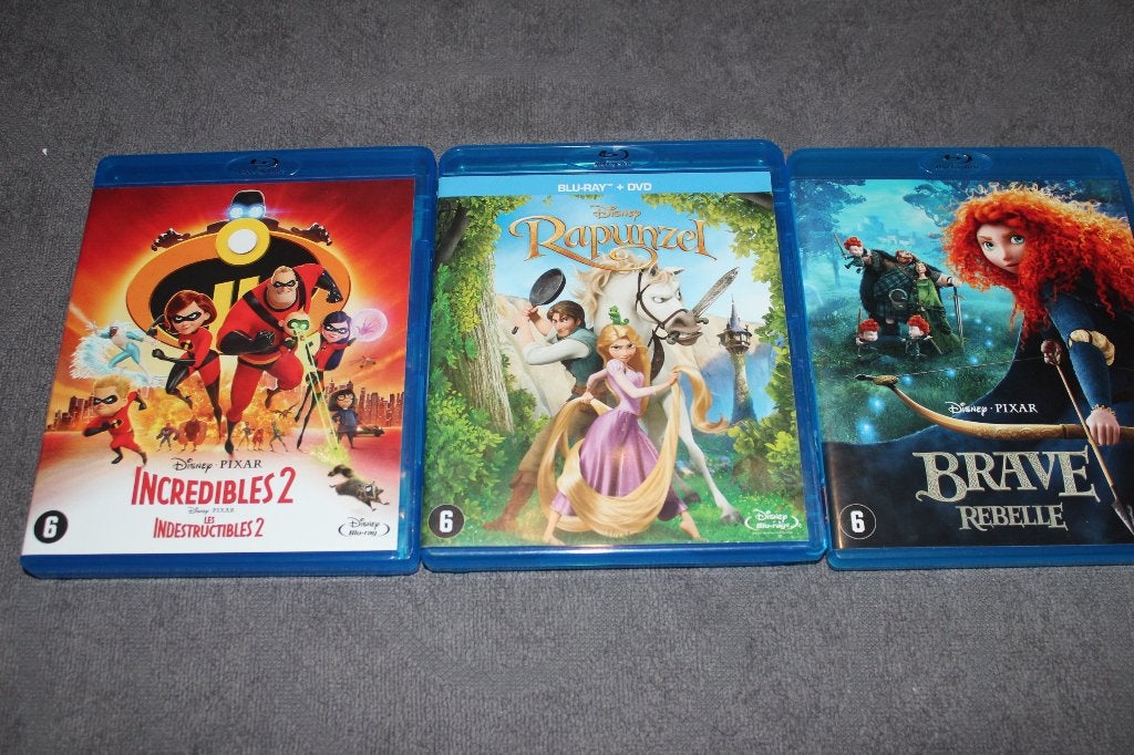 Blu-ray Disney 6 euro per stuk, Gebruikt, Film, Engels, Ophalen of Verzenden