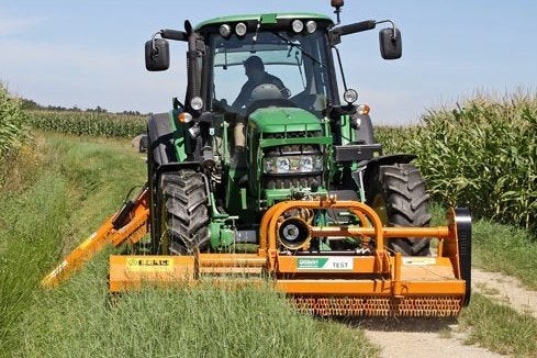 Reversibeel klepelmaaier BERTI EKR/S 280, Ophalen, Serretuinbouw, Weidebouw