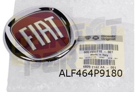 Embleem voorzijde Fiat Origineel  51932710, Auto-onderdelen, -, Verzenden, -, Nieuw
