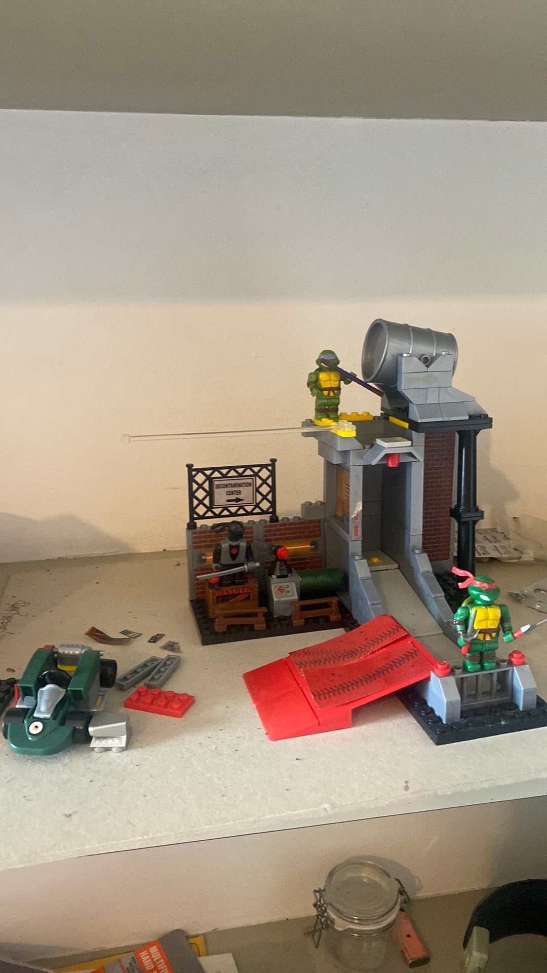 MegaBloks Teenage Mutant Ninja Turtles Radical Ramp, Enlèvement ou Envoi, Utilisé