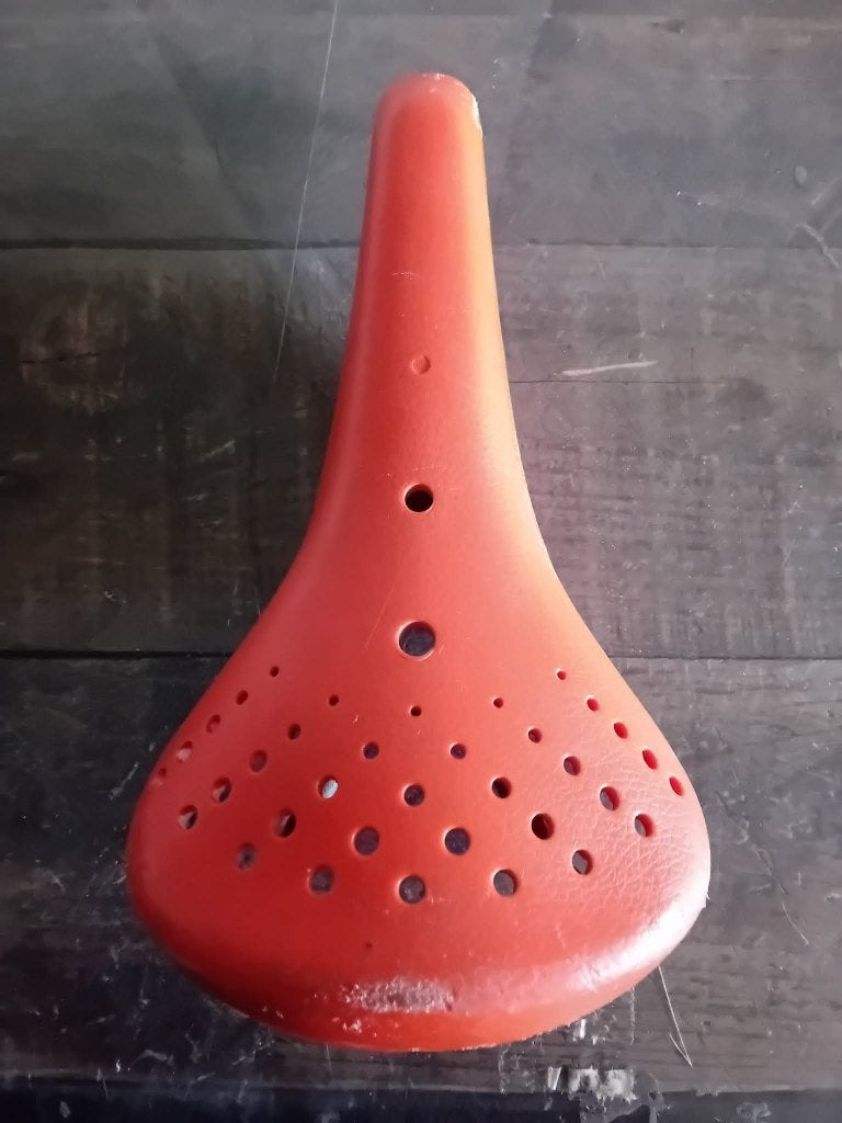 BMX selle vintage, Enlèvement ou Envoi, Utilisé, 16 à 20 pouces