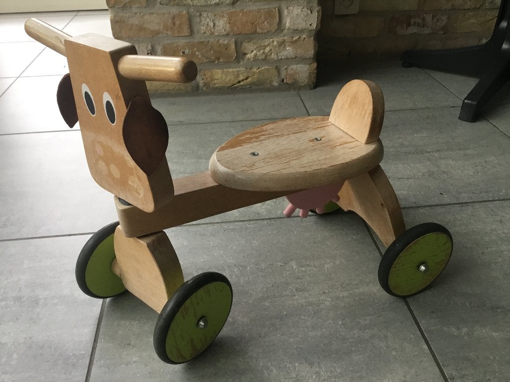 Houten loopfiets Scratch, Ophalen, Loopfiets