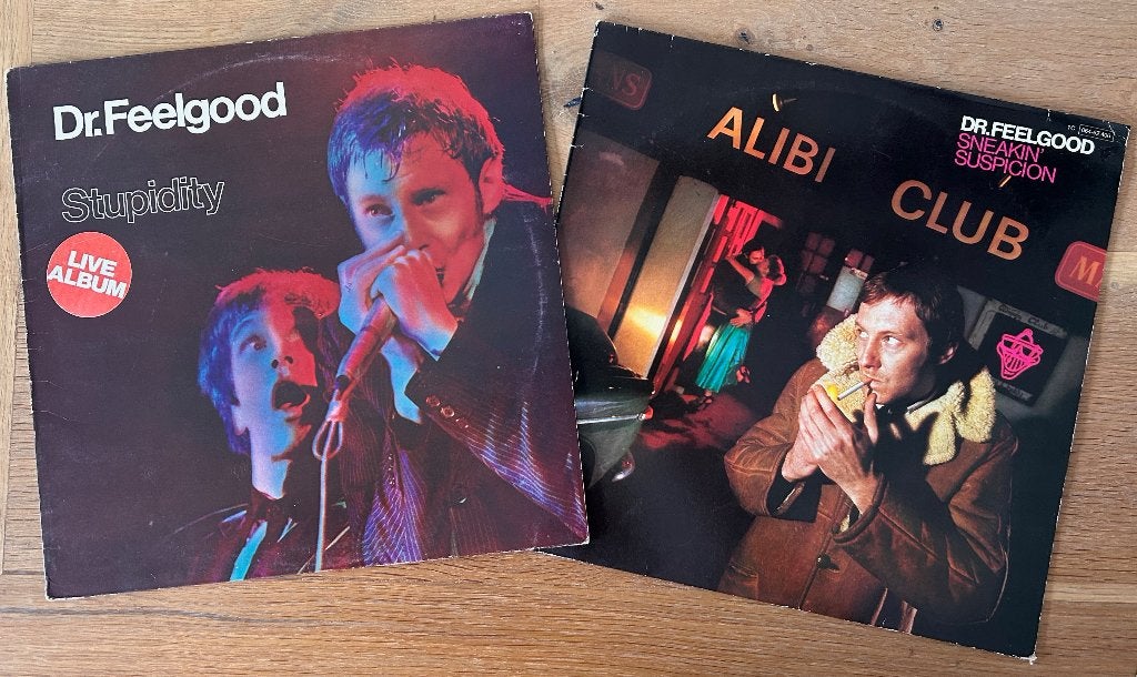DR. FEELGOOD - Stupidity & Sneakin' suspicion ( 2 LPs ), LP, Verzenden, Originele persing, Zo goed als nieuw