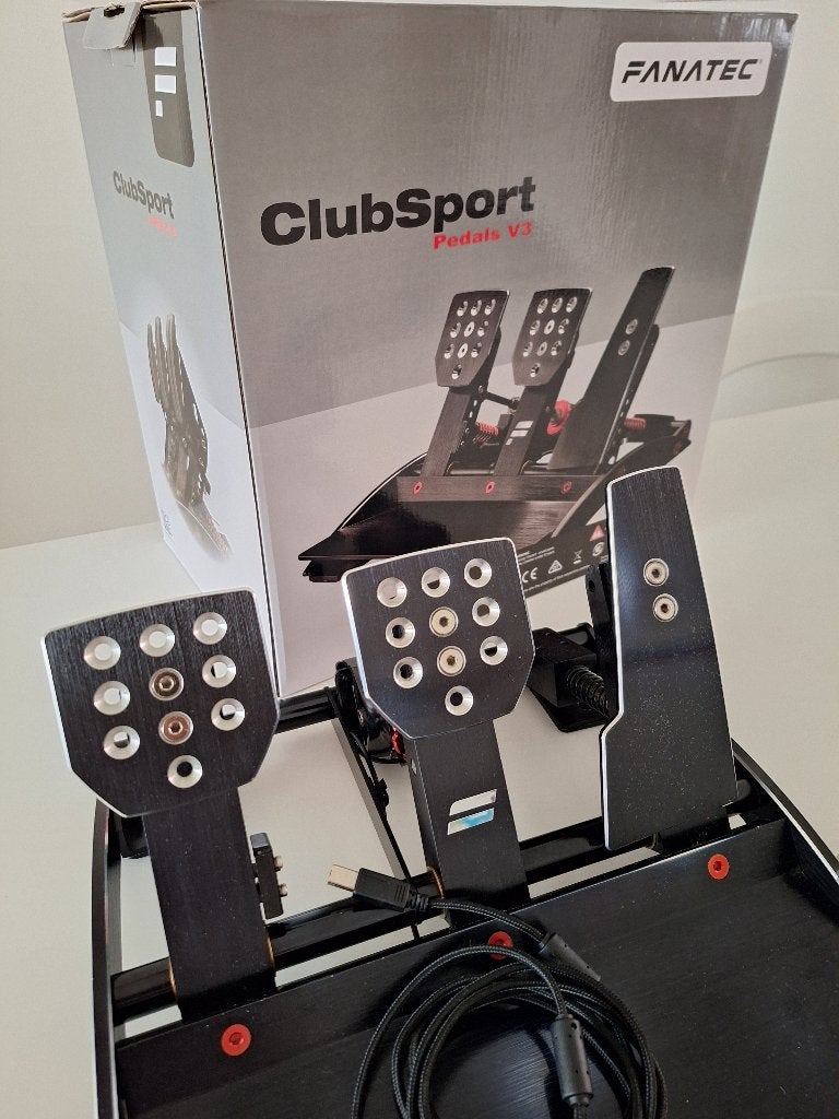 Fanatec V3 Pedalen, Gebruikt, Ophalen of Verzenden, PC, Fanatec