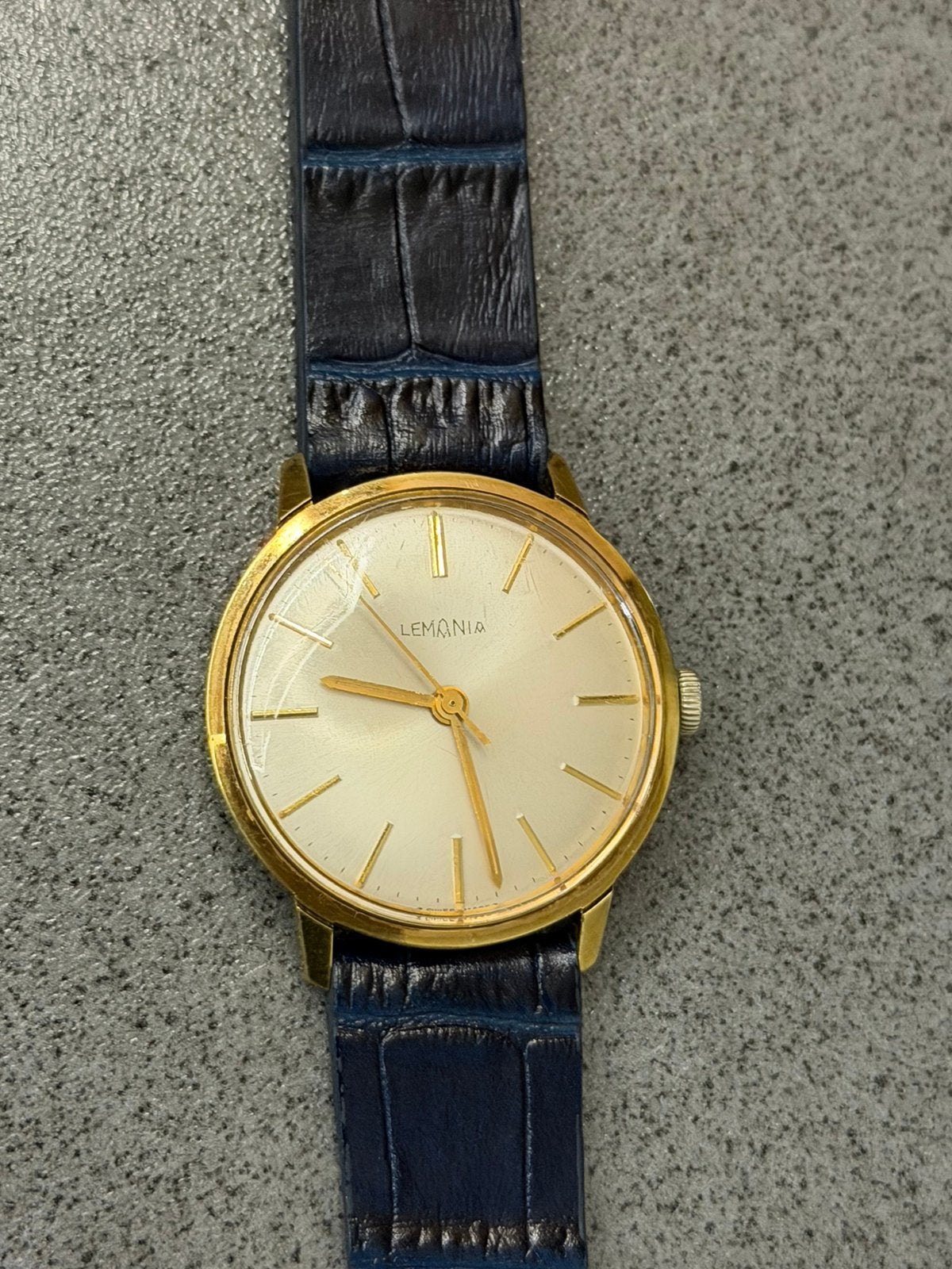 Lemania horloge, Ophalen of Verzenden, Zo goed als nieuw, Polshorloge, Overige merken