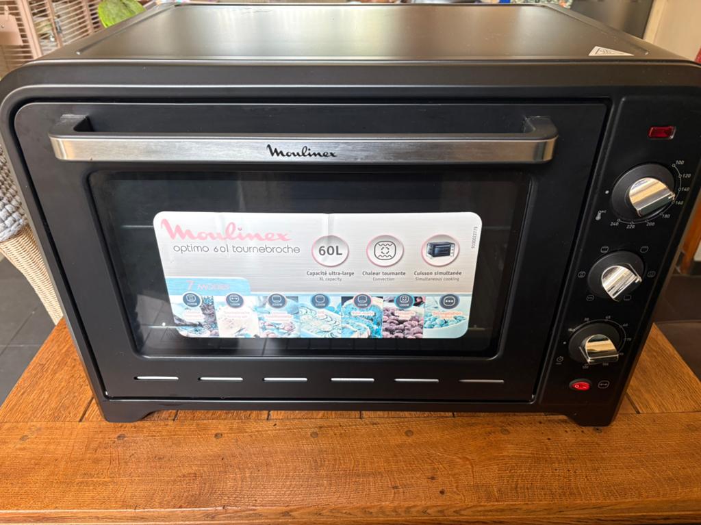 Moulinex oven 60 L vrijstaand, Elektronische apparatuur, Ovens, Ophalen, Zo goed als nieuw, Vrijstaand, Oven