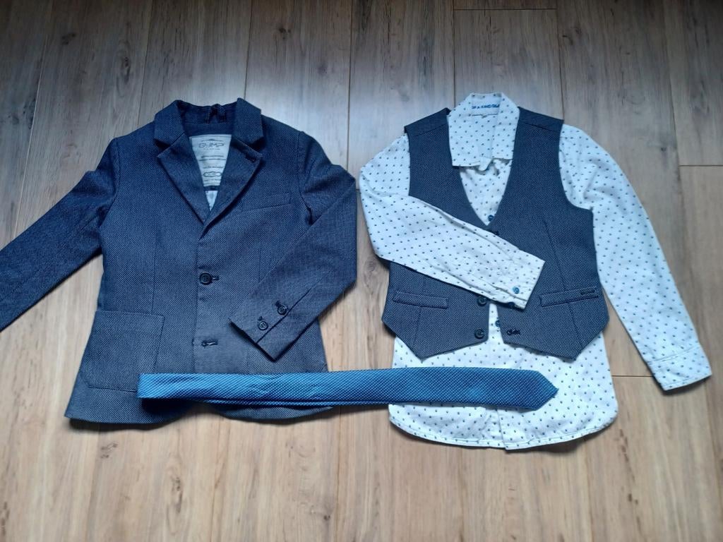 Feestkleding van  Gymp jongens  maat 122 - 128, Kinderen en Baby's, GYMP., Ophalen of Verzenden, Zo goed als nieuw, Setje