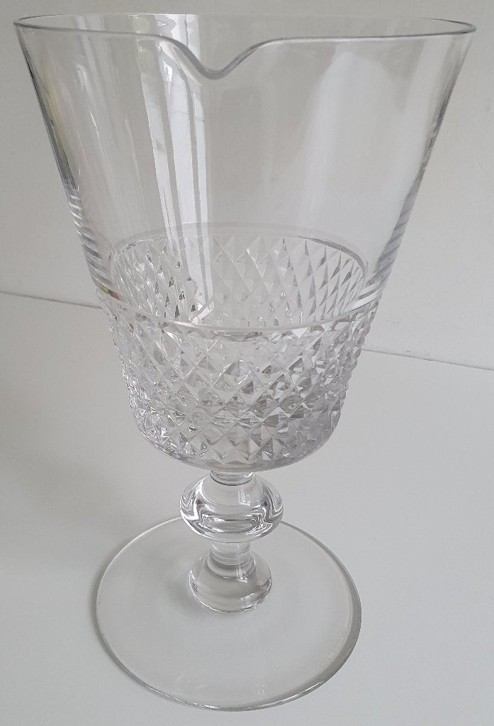 Grote kristallen schaal ”Val St Lambert”, Antiek en Kunst, Ophalen of Verzenden