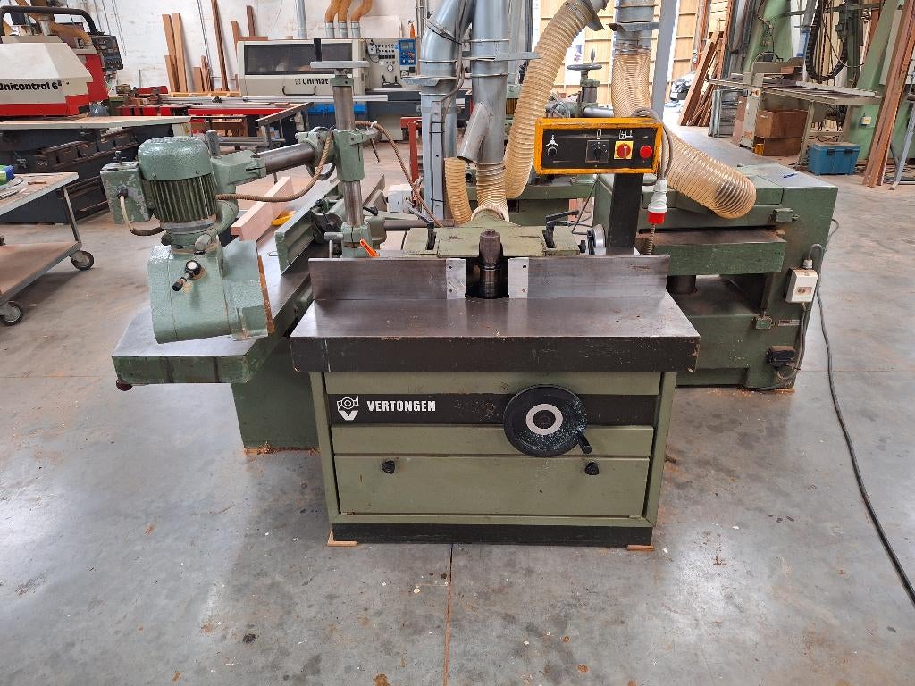 Vertongen Toupie - Freesmachine, Zakelijke goederen, Machines en Bouw | Houtbewerking, Ophalen