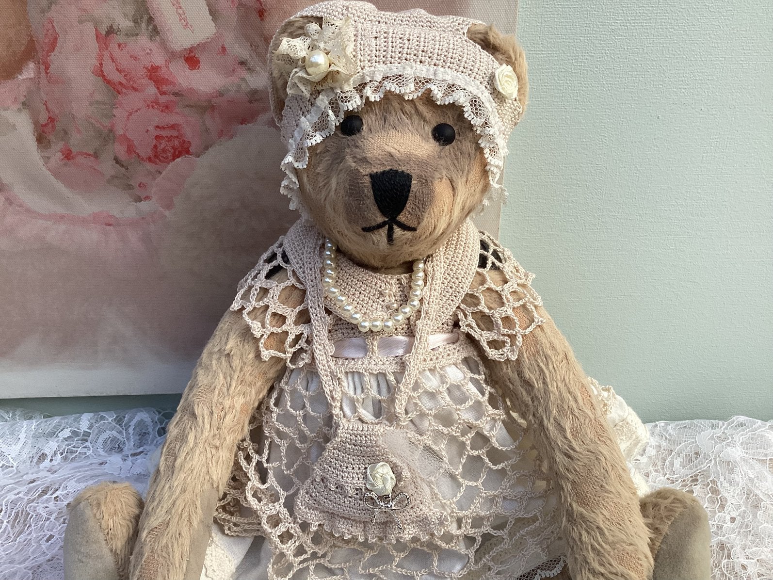 UNIEKE BEER VAN DE BEKENDE MAAKSTER " ROSITA'S BEARS ", Enlèvement, Comme neuf