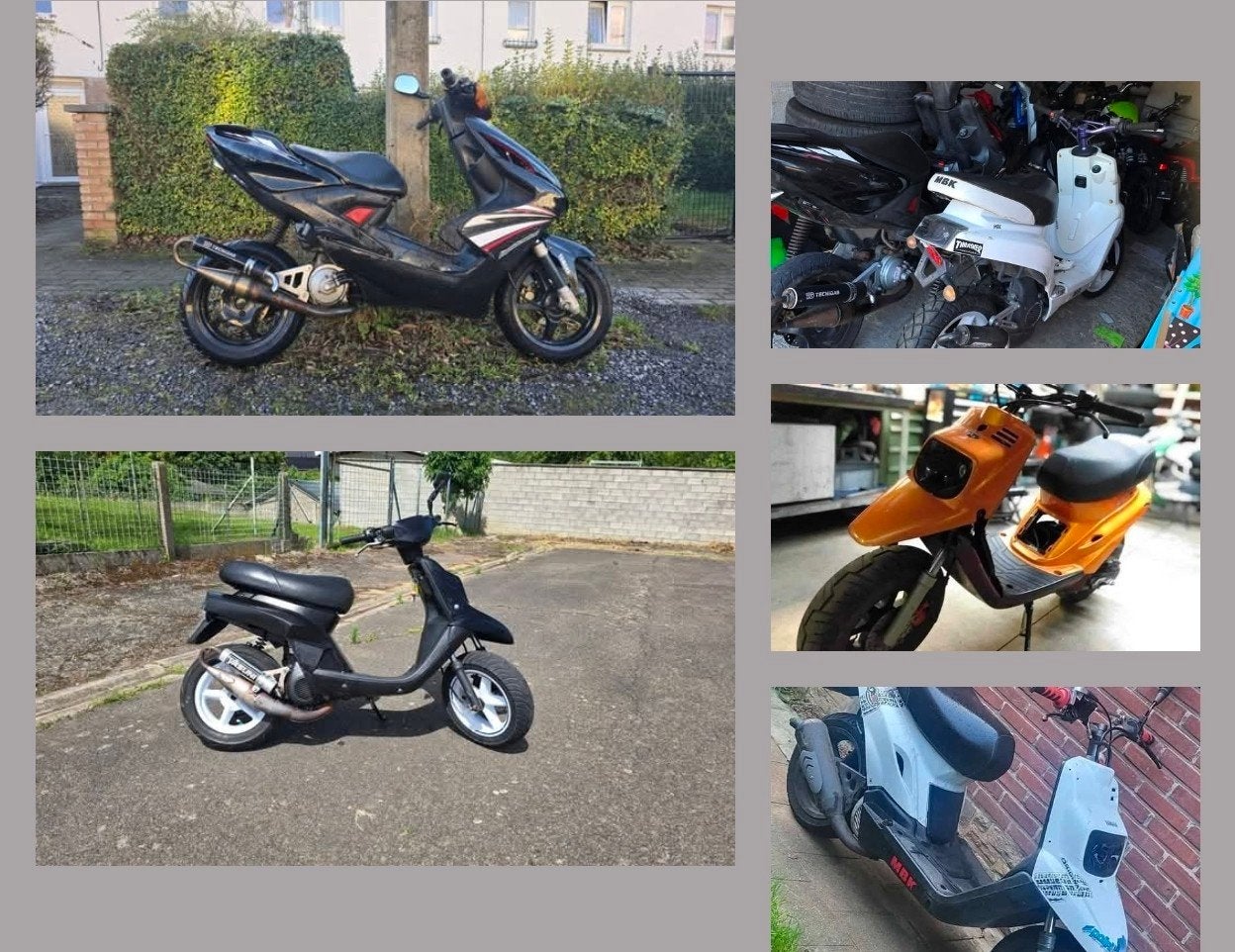 lots de 1 nitro + 4 booster classe A, Enlèvement
