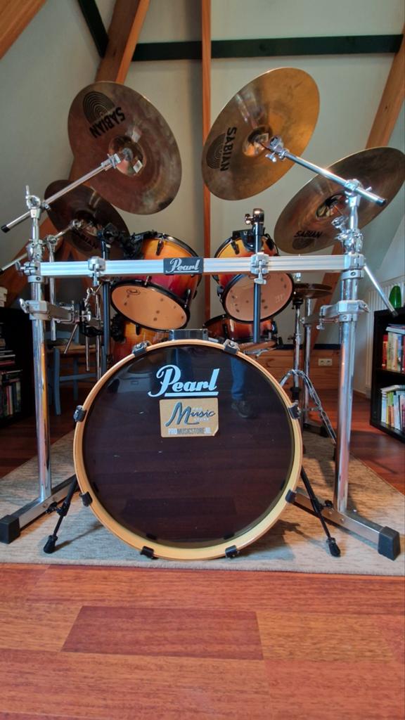 Pearl ELX serie met DR-80 rack, Muziek en Instrumenten, Drumstellen en Slagwerk, Ophalen, Pearl