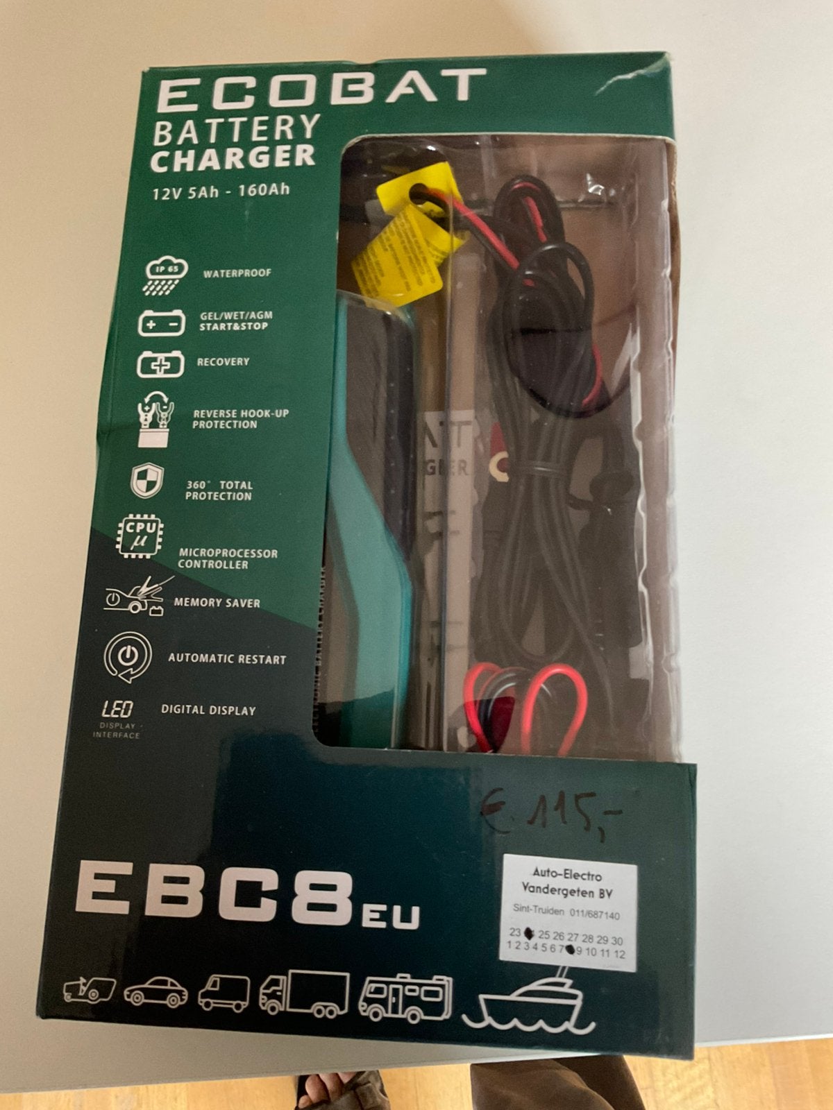 Battery lader, Ophalen of Verzenden, Zo goed als nieuw
