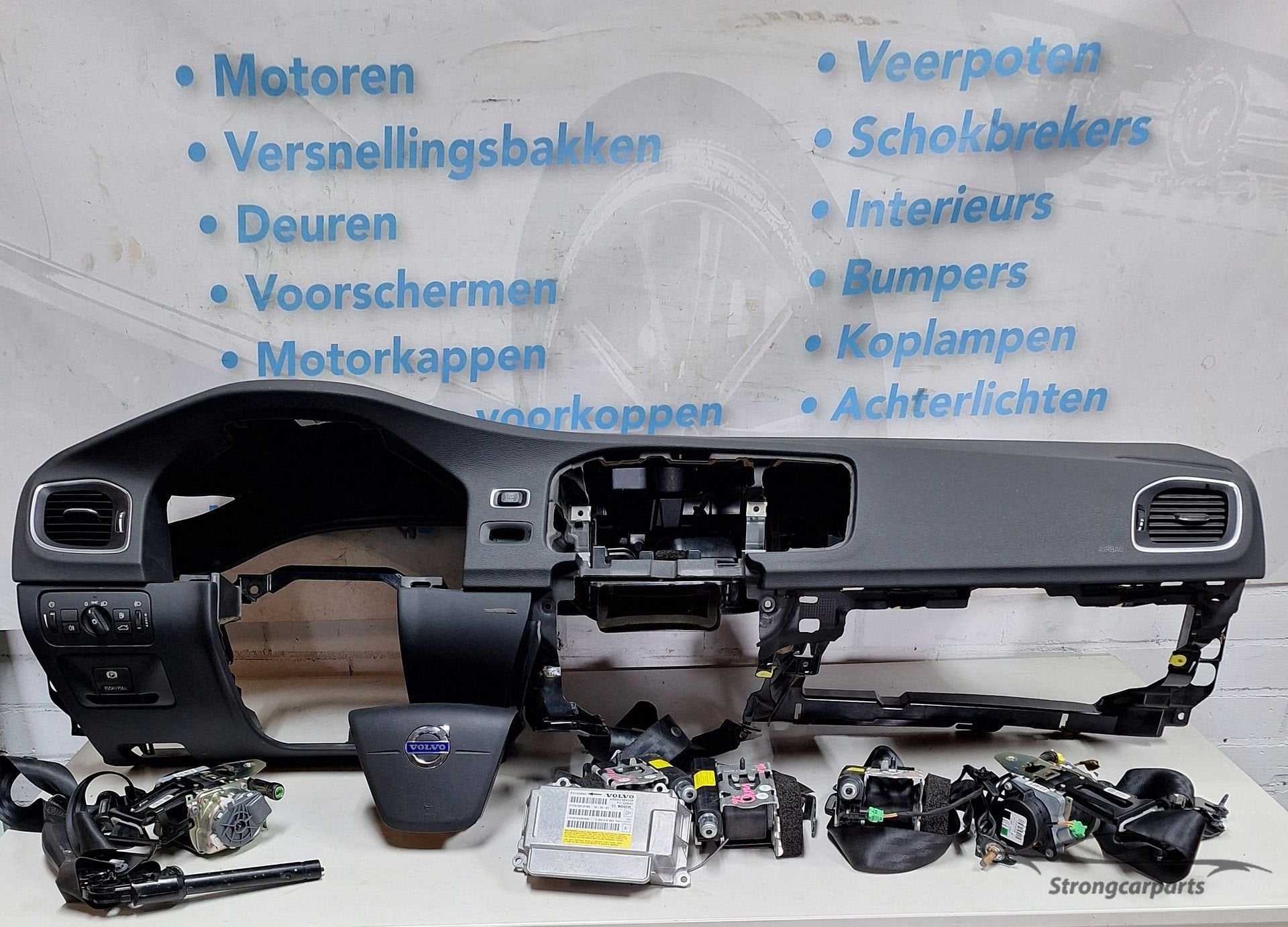Airbag set Volvo II S60 type 134 dashboard gordels stuurairb, Ophalen, Gebruikt, -, -